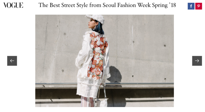 Mới ng&agrave;y đầu ti&ecirc;n dự Seoul Fashion Week, Ph&iacute; Phương Anh c&ugrave;ng Em Hoa đ&atilde; l&ecirc;n ngay Vogue Mỹ v&agrave; Ph&aacute;p - Ảnh 1.