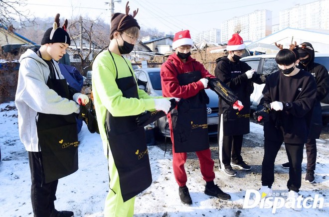 Sao Hàn và Thái đón Giáng Sinh: Wanna One, Big Bang mừng lễ trên sân khấu, Seventeen và NUEST bê than làm từ thiện - Ảnh 20.