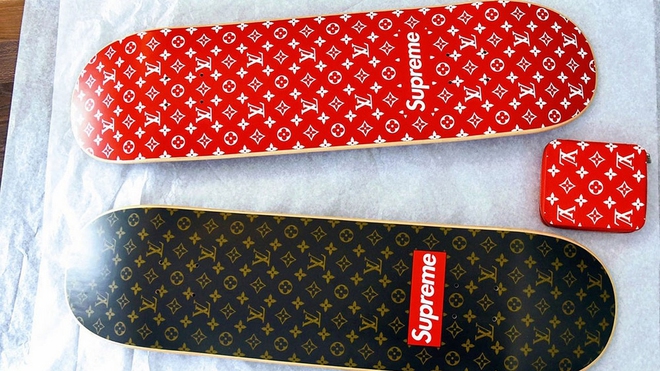 Supremes unauthorized Louis Vuitton skate decks from 2000  Skateboard  art design Painted skateboard Best skateboard decks