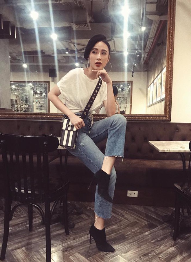 Lan Khuê diện street style giản dị như đi chợ, Huyền Mi lần đầu mặc quái khác hẳn thường lệ - Ảnh 6.