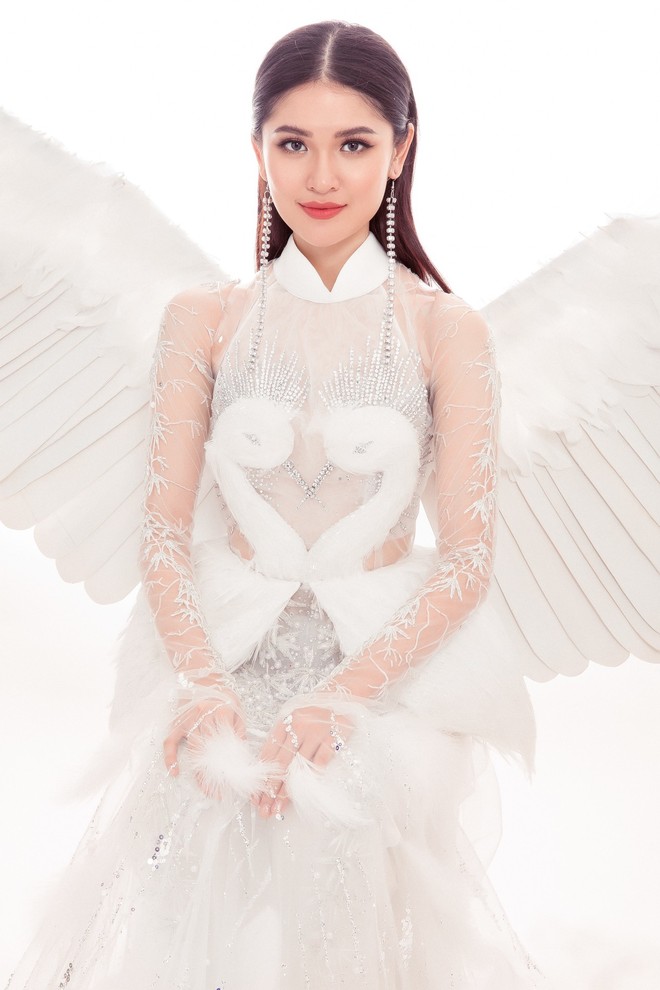 Á hậu Thùy Dung hóa thân thành nàng tiên trong trang phục truyền thống tại Miss International 2017 - Ảnh 3.