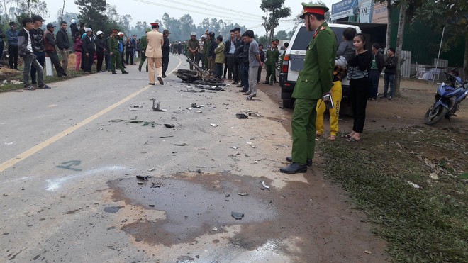 Vụ va chạm khiến 3 thanh niên tử vong sau khi đi đám cưới về: Xe ô tô hết hạn kiểm định cách đây 1 tuần - Ảnh 1.