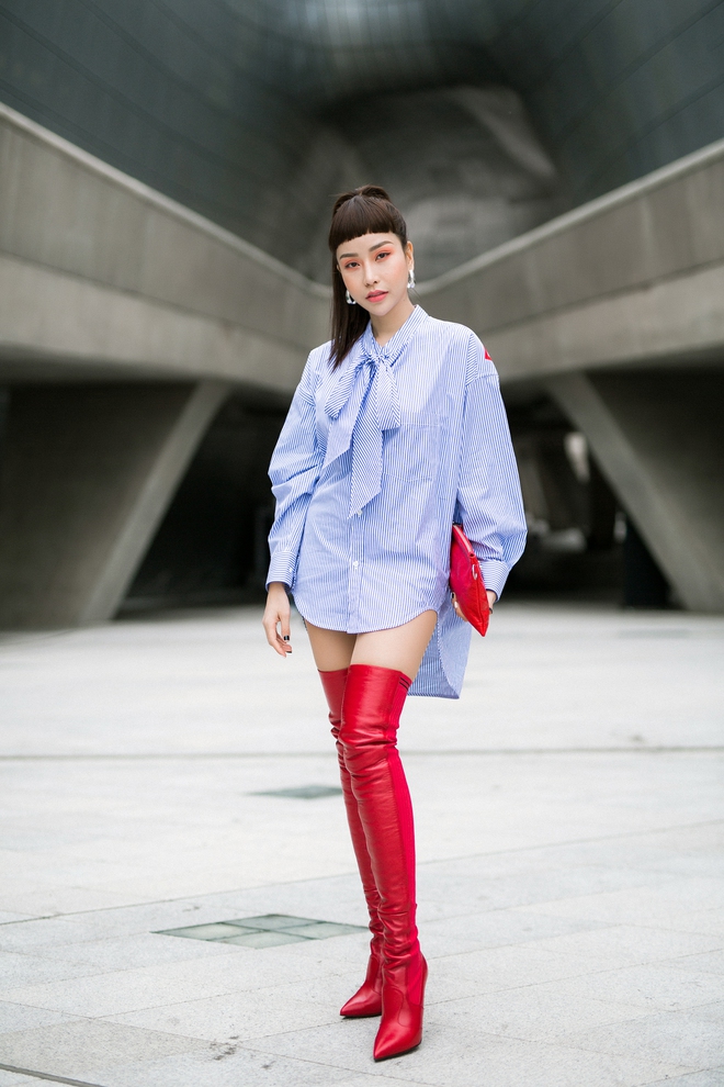 Nào Phí Phương Anh, Diễm My 9x, Thảo My... Seoul Fashion Week ngày 2 lại toàn gương mặt Việt - Ảnh 16.