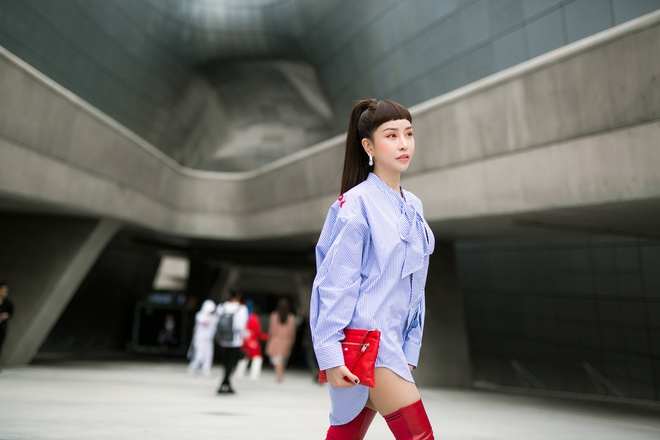 Nào Phí Phương Anh, Diễm My 9x, Thảo My... Seoul Fashion Week ngày 2 lại toàn gương mặt Việt - Ảnh 15.