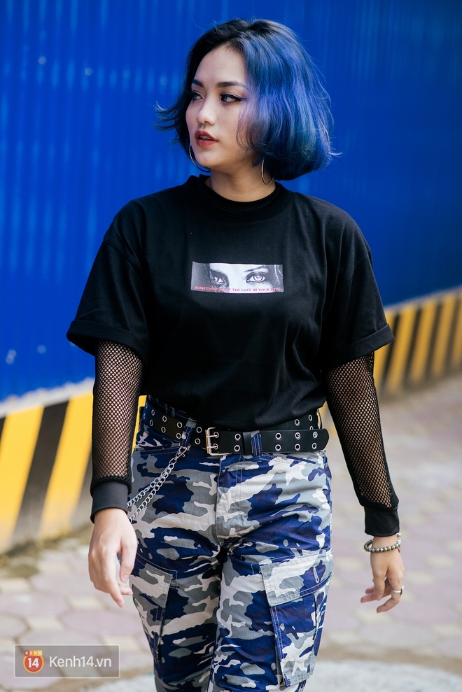 Street style 2 miền: Phong cách bụi bặm lên ngôi, bạn trẻ nào cũng chất bá cháy - Ảnh 4.