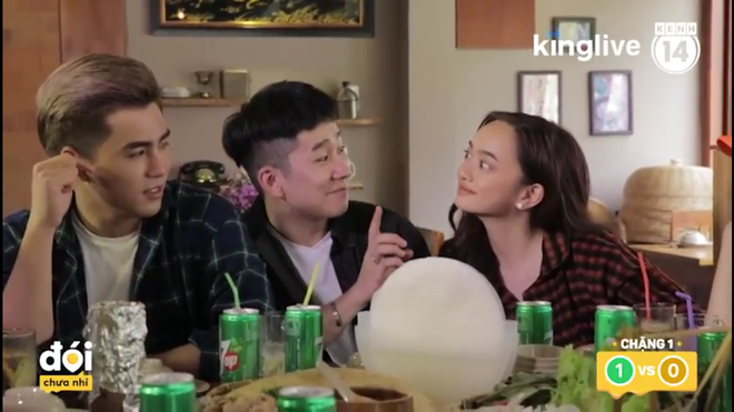 Đ&oacute;i chưa nhỉ: Kh&ocirc;ng được ăn, Kaity v&ocirc; tư nũng nịu, &ocirc;m cổ VJ Tuấn Hải trước mặt Will - Ảnh 3.