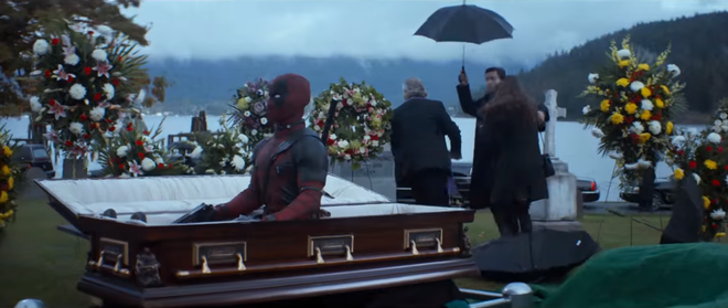 Deadpool tiếp tục lầy lội khi h&oacute;a th&acirc;n th&agrave;nh họa sĩ vẽ tranh phong cảnh trong teaser mới - Ảnh 4.