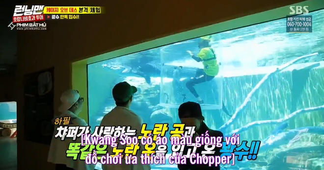 Sợ hãi tột độ, Lee Kwang Soo vẫn dành cho nàng cá sấu này 1 nụ hôn! - Ảnh 4.