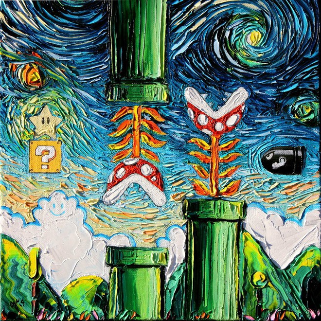 Những bức họa hiện đại được vẽ theo phong c&aacute;ch Van Gogh - Ảnh 3.