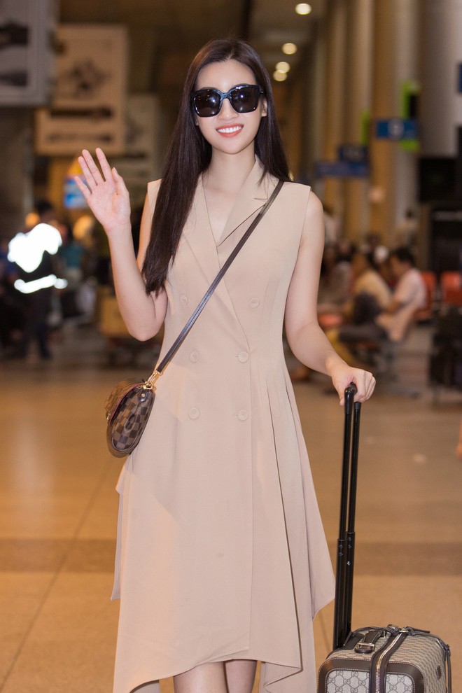 Sau giải thưởng Hoa hậu Nhân ái làm nên lịch sử ở Miss World, Đỗ Mỹ Linh đã lên đường về tới Việt Nam - Ảnh 5.