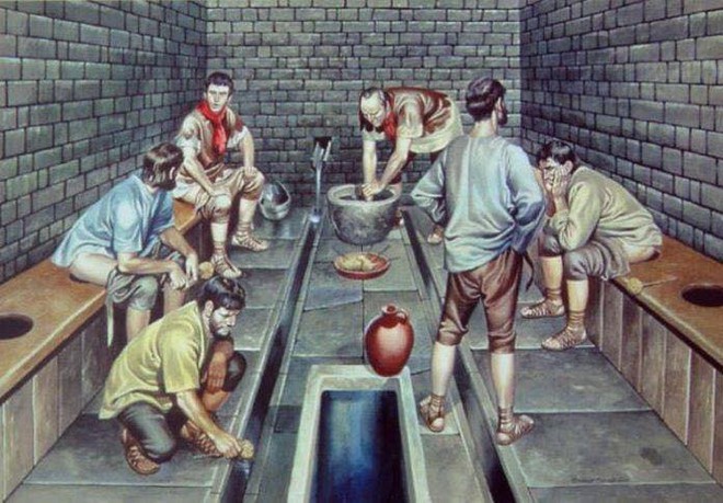 Chuyện đi vệ sinh của thời La Mã cổ đại: có nhiều chi tiết thú vị mà chúng ta không hề biết - Ảnh 1.