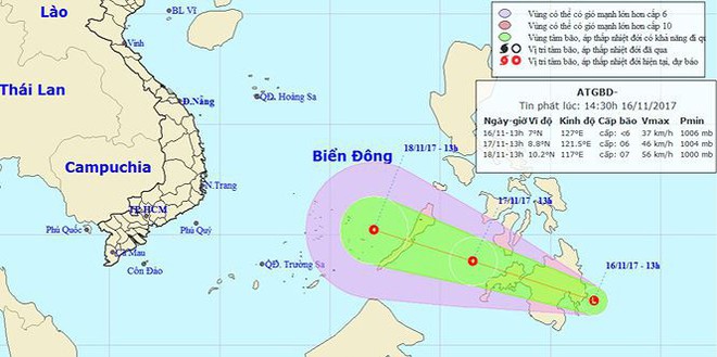 Biển Đông có thể tiếp tục đón áp thấp nhiệt đới - Ảnh 1.