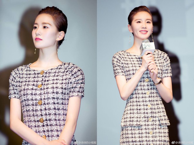 Cắt t&oacute;c tomboy si&ecirc;u ngắn nhưng Lưu Thi Thi vẫn đẹp tựa nữ thần nhờ chọn được style ph&ugrave; hợp - Ảnh 7.
