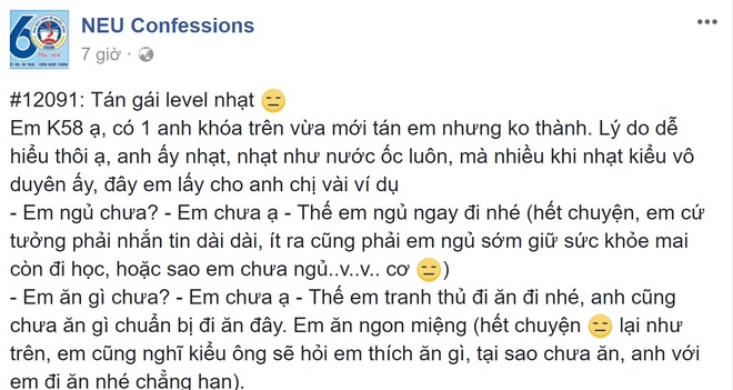 Lên mạng than tán gái chảnh, chàng trai bị nữ sinh khóa dưới tung đoạn chat cưa cẩm khó đỡ - Ảnh 1.