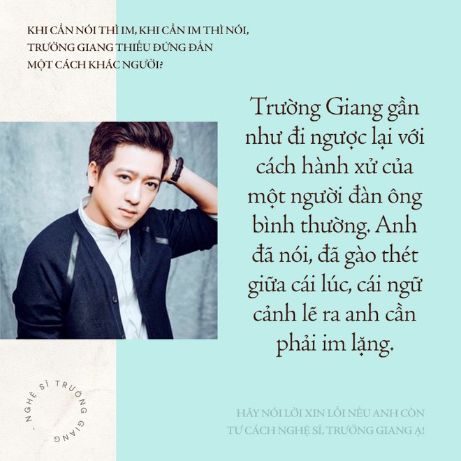 Khi cần n&oacute;i th&igrave; im, khi cần im th&igrave; n&oacute;i, Trường Giang h&igrave;nh như hơi nh&acirc;y với kh&aacute;n giả? - Ảnh 2.