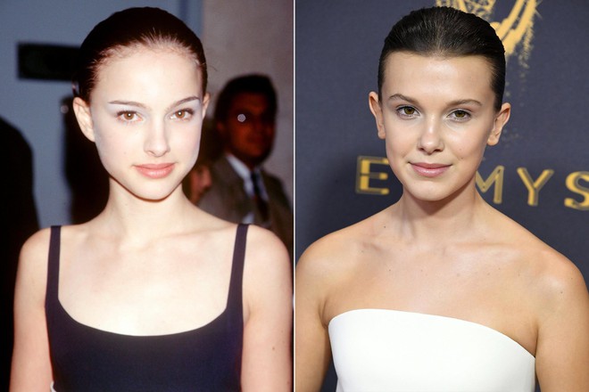 Ngỡ ngàng khi Natalie Portman và sao trẻ mới nổi Millie Bobby Brown sao mà giống nhau khó tả! - Ảnh 1.