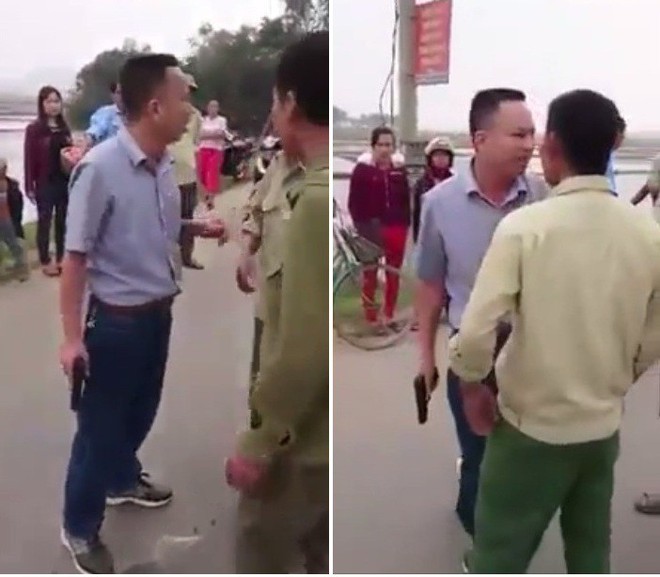 T&agrave;i xế r&uacute;t s&uacute;ng dọa bắn người d&acirc;n: Xử phạt h&agrave;nh ch&iacute;nh với tổng số tiền 38 triệu đồng - Ảnh 1.