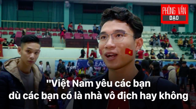 Phỏng vấn dạo: Cảm xúc của bạn như thế nào khi U23 Việt Nam không chiến thắng trận chung kết? - Ảnh 14.