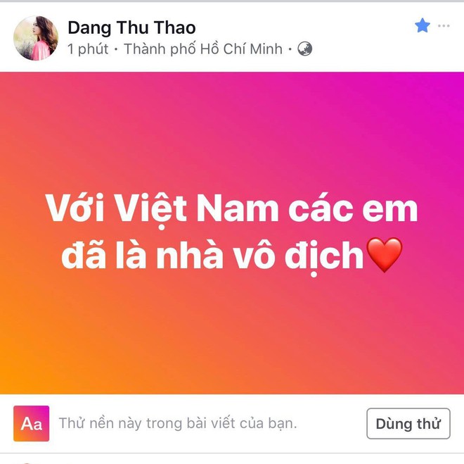 U23 Việt Nam ơi, đã quá tuyệt vời rồi!: Sao Việt đồng loạt lên tiếng động viên đội tuyển nước nhà - Ảnh 6.