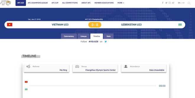 SỐC: Trận chung kết của U23 Việt Nam đổi trọng t&agrave;i v&agrave;o ph&uacute;t ch&oacute;t - Ảnh 2.