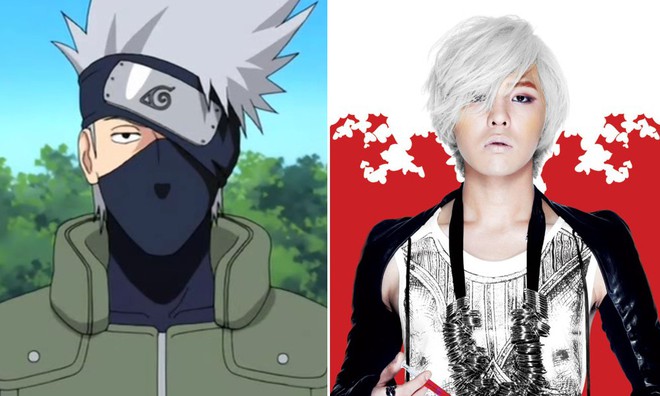 8 bằng chứng cho thấy G-Dragon đã học hỏi kiểu tóc từ dàn nhân vật truyện tranh Naruto - Ảnh 3.