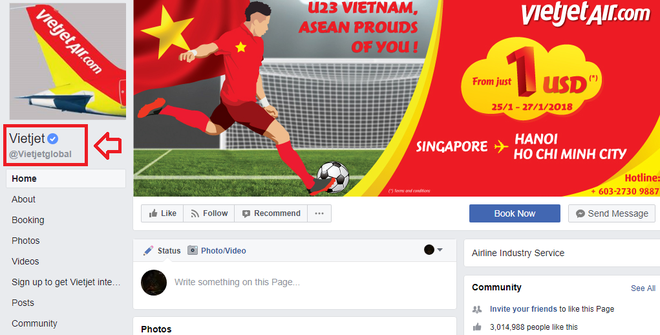 Fanpage Facebook của Vietjet Air Việt Nam bất ngờ kh&ocirc;ng truy cập được - Ảnh 5.