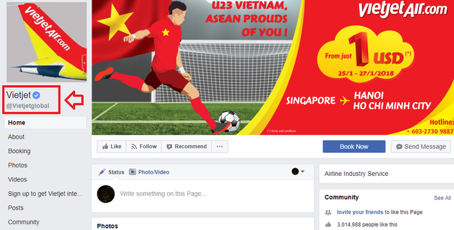 Fanpage Facebook của Vietjet Air Việt Nam bất ngờ không truy cập được - Ảnh 5.