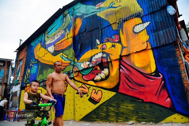 Hãy nhìn xem, Graffiti đã biến một khu dân cư thành cái nôi nhiếp ảnh dành cho giới trẻ thế nào - Ảnh 14.