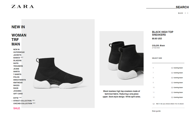 Mẫu sneakers mới nhất của Zara lại vướng nghi án đạo nhái Balenciaga và Rick Owens - Ảnh 2.