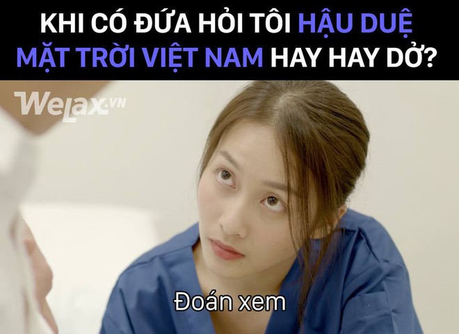Hậu Duệ Mặt Trời Việt Nam: Khả Ngân diễn đơ theo trend "Đoán xem" - Ảnh 2.
