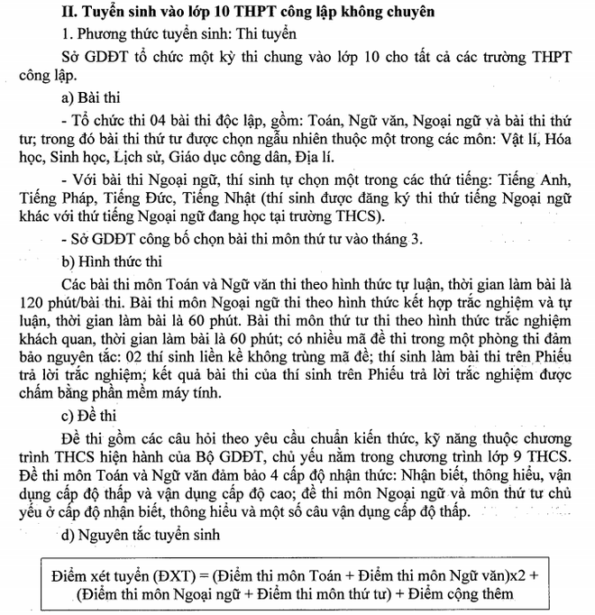 Chốt kế hoạch tuyển sinh lớp 10 tại Hà Nội năm 2019: Chỉ tiêu giảm 3000 - 4000 học sinh, thi sớm hơn 1 tuần so với năm ngoái - Ảnh 2.