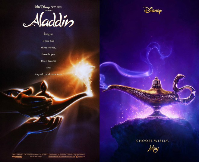 Lộ diện poster Aladdin lung linh huyền ảo, vai Thần Đèn về tay Will Smith - Ảnh 2.