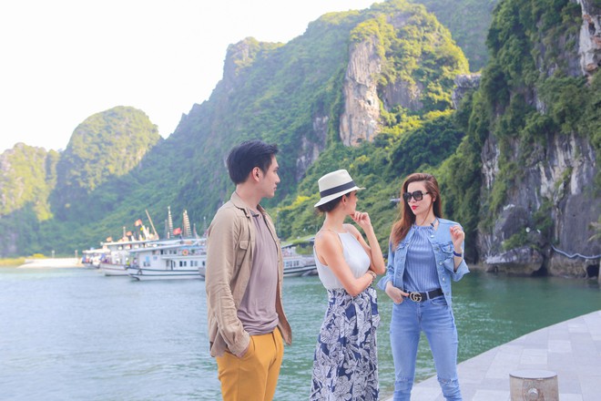 Host Asias Next Top Model trầm trồ về vịnh Hạ Long khi du lịch cùng Hồ Ngọc Hà - Ảnh 4.