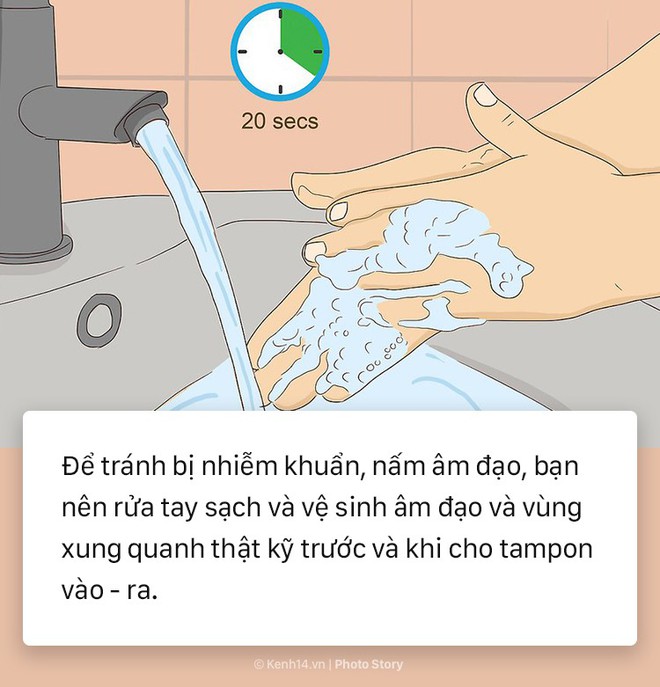 7 lưu ý nhỏ dưới đây sẽ giúp bạn tự tin dùng tampon trong lần đầu - Ảnh 9.