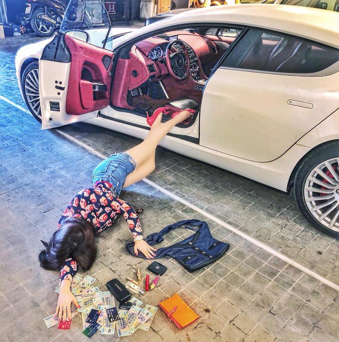 Tiểu thư mới toanh của hội Rich Kid Việt: Được biết đến qua ảnh ngã sấp mặt, cuộc sống riêng thú vị không kém! - Ảnh 1.