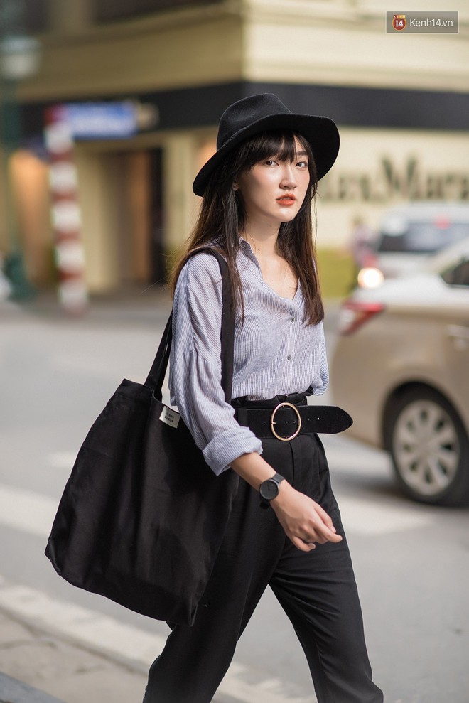 Thời trang street style đầu thu: Miền Bắc đơn giản, miền Nam cực chất  - Ảnh 12.