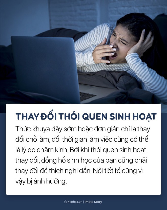 Căng thẳng, &aacute;p lực v&agrave; những nguy&ecirc;n nh&acirc;n thường dẫn tới chậm kinh nguyệt  - Ảnh 4.