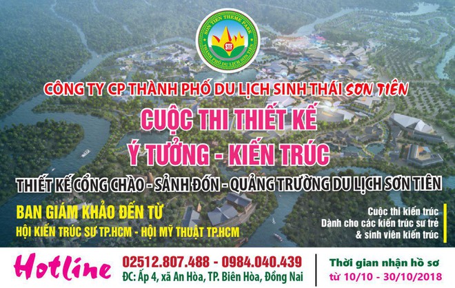 Cuộc thi thiết kế ý tưởng kiến trúc “Cổng Chào – Sảnh Đón – Quảng Trường Dự án Du lịch Sơn Tiên” - Ảnh 1.