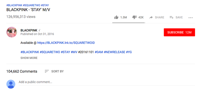Nghịch lý lạ đời của Black Pink: Video chỉ quay vũ đạo của Ddu-du Ddu-du mà vượt cả view MV chính thức Stay - Ảnh 4. Nghịch lý lạ đời của Black Pink: Video chỉ quay vũ đạo của Ddu-du Ddu-du mà vượt cả view MV chính thức Stay - Ảnh 4.