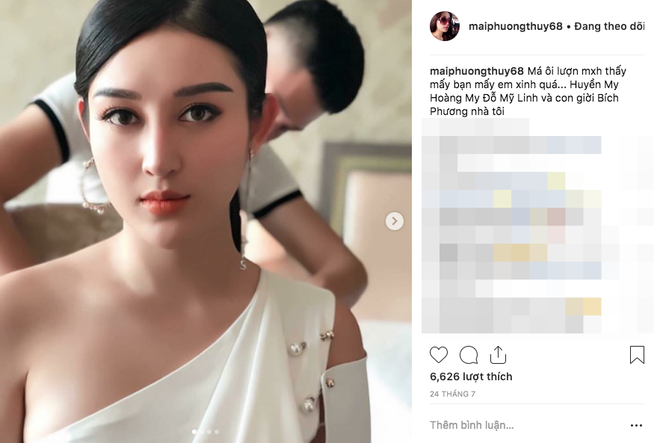 Không chỉ trai đẹp, Mai Phương Thuý còn mê mệt gái xinh và chẳng ngại thể hiện sự ái mộ trên instagram của mình - Ảnh 4.