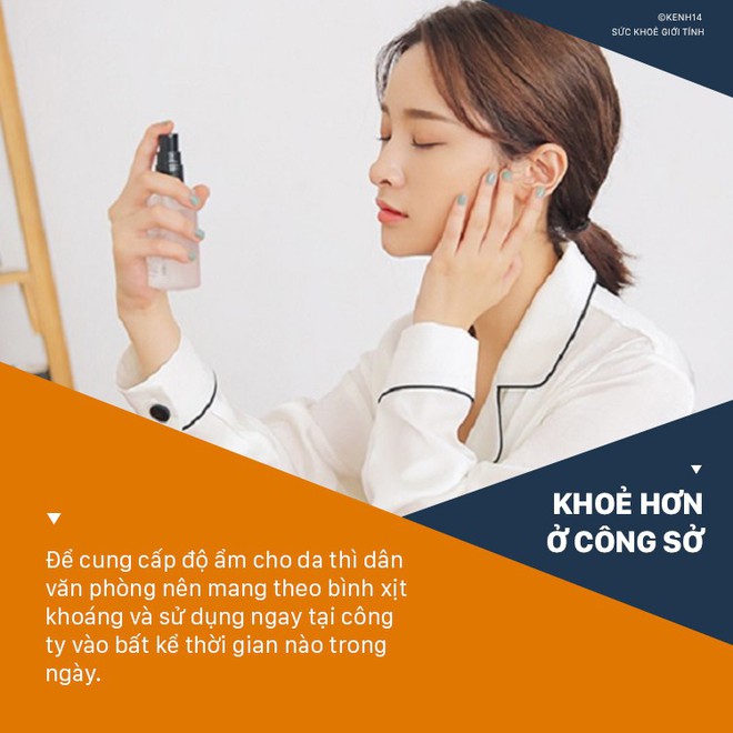 5 cách chăm sóc da cho dân văn phòng không bị khô nẻ, xỉn màu - Ảnh 1.