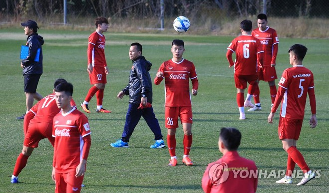 HLV Park Hang-seo và 50 sắc thái trên sân tập đội tuyển Việt Nam tại Hàn Quốc - Ảnh 6.