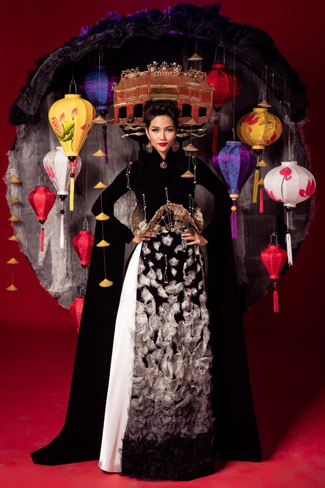 Chiêm ngưỡng 6 bộ quốc phục độc đáo khiến HHen Niê phân vân chọn lựa để mang đi chinh chiến Miss Universe 2018 - Ảnh 4.
