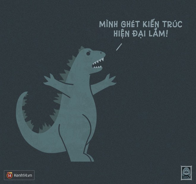 Bộ tranh: Tưởng l&agrave; qu&aacute;i vật m&agrave; oai ư, ch&uacute;ng t&ocirc;i cũng khổ lắm chứ chẳng đ&ugrave;a! - Ảnh 1.