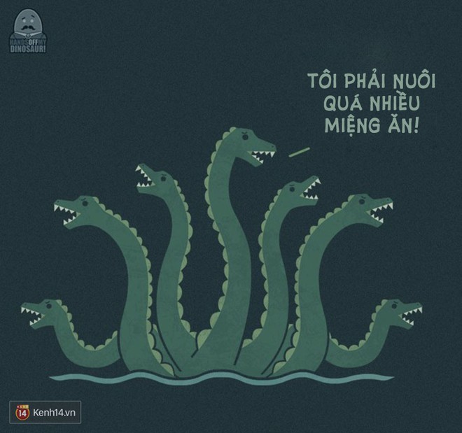 Bộ tranh: Tưởng l&agrave; qu&aacute;i vật m&agrave; oai ư, ch&uacute;ng t&ocirc;i cũng khổ lắm chứ chẳng đ&ugrave;a! - Ảnh 7.
