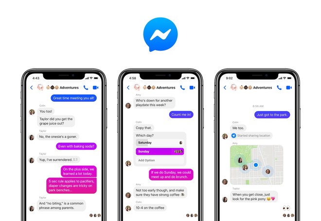 Hôm nay Facebook Messenger cải tổ hoàn toàn: Chọn 2 màu chat cùng lúc, tối giản hóa giao diện với 3 tab chính - Ảnh 3.