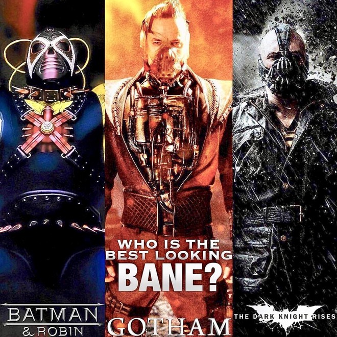 Tạo hình ác nhân Bane bản truyền hình bị chê kém sang, thua xa Tom Hardy của The Dark Knight Rises - Ảnh 3.