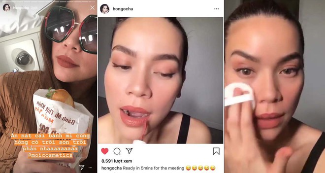 Đăng clip trang điểm nhưng Hồ Ngọc H&agrave; lại cực kh&eacute;o khi &ldquo;sửa sai&rdquo; điểm n&agrave;y khiến d&acirc;n t&igrave;nh bất ngờ - Ảnh 6.