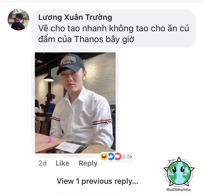 Fan mạo danh Đức Huy vẽ ch&acirc;n dung tuyển Việt Nam si&ecirc;u h&agrave;i hước - Ảnh 7.