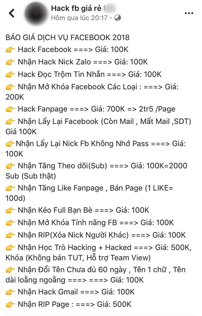 Cảnh báo khẩn cấp: Liên tiếp Facebook của nhiều người nổi tiếng bị hack sau 1 đêm, phải bỏ hàng chục triệu đồng để chuộc lại - Ảnh 7.